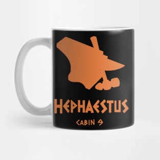 Hephaestus symbol cabin 9 Mug